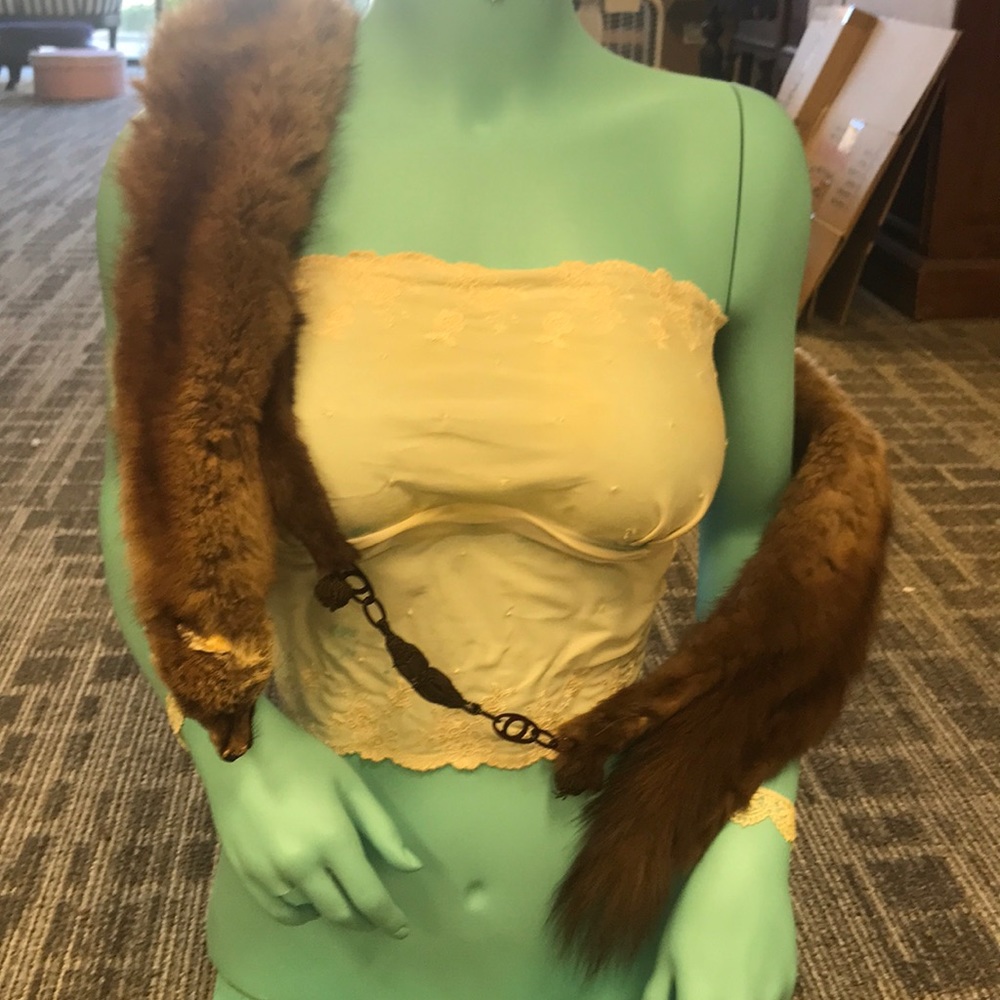 Vintage fur stole
